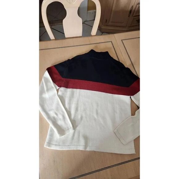 XIOS pullover ivory men's sweater size XL - Picture 4 of 4